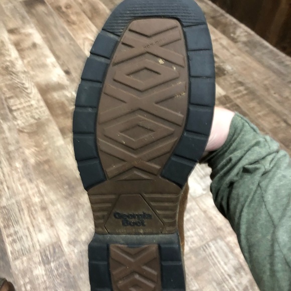 Georgia Boot Men’s Boot Size 10 Wide - Picture 7 of 9